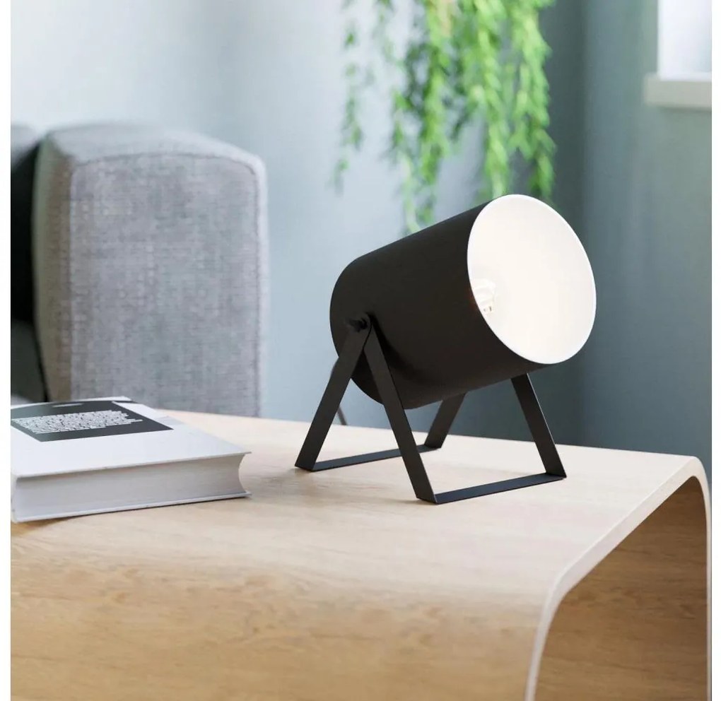 Eglo 99103 - Lampada da tavolo VILLABATE 1xE27/25W/230V