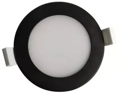 Lampada LED da incasso per bagni LED/7W/230V 4000K nero IP44