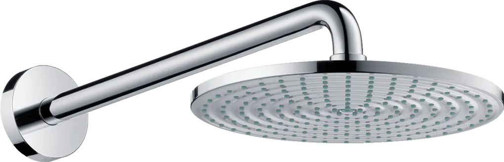 Soffione doccia 240 1jet con braccio a parete Cromo Hansgrohe Raindance S 27474000