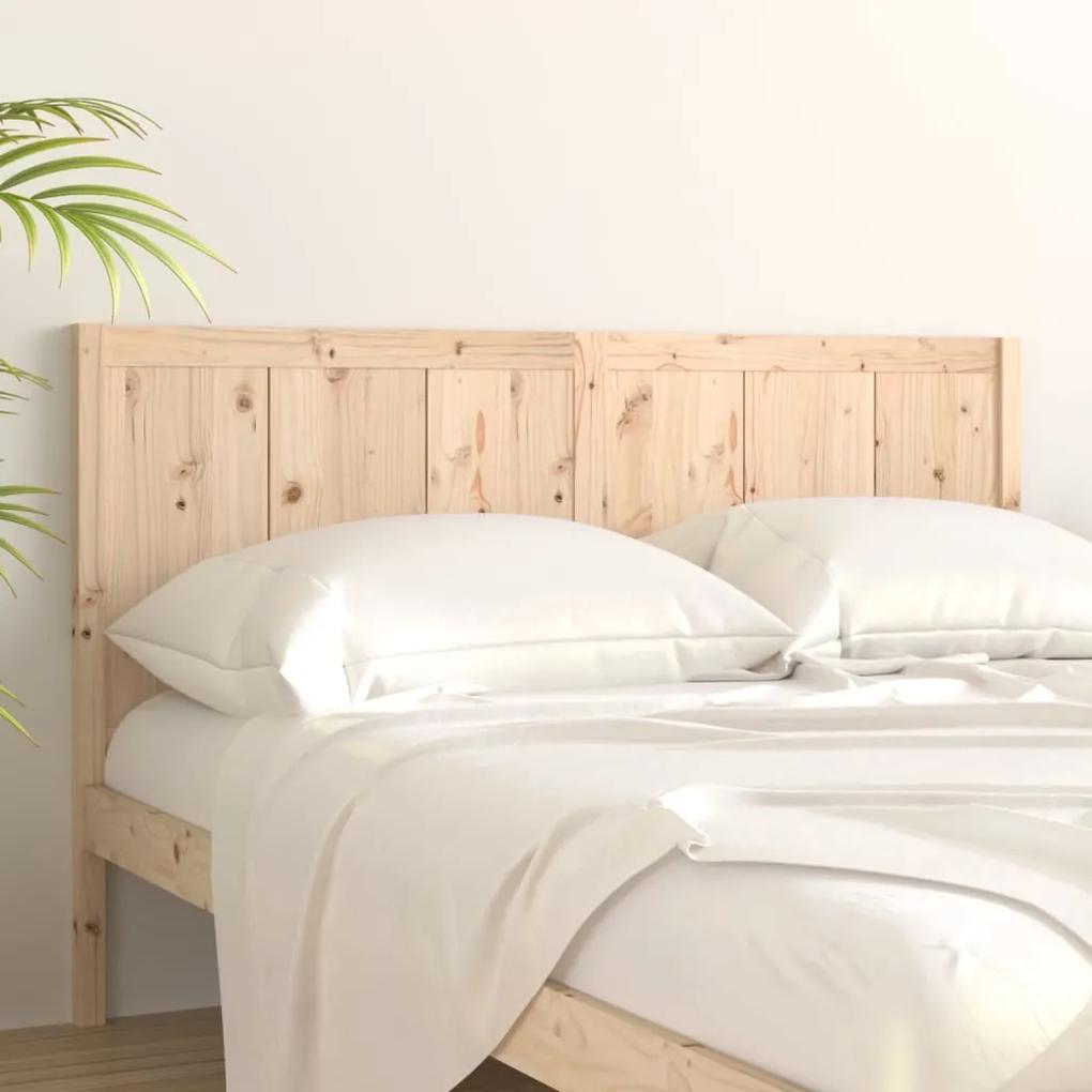Testiera per letto 165,5x4x100 cm in legno massello di pino