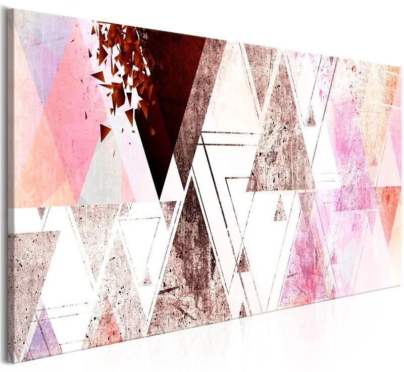 Quadro Geometric Evolution (1 Part) Narrow  Colore colorful, Dimensioni e Misure 150x50