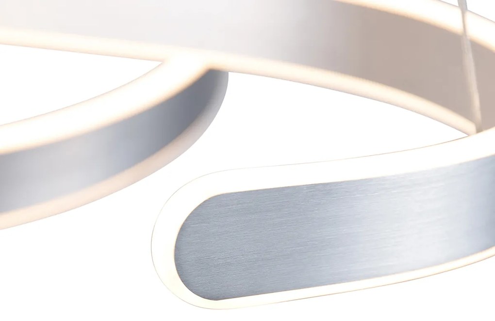 Lampada a sospensione acciaio LED dimm 3 livelli - FRANK