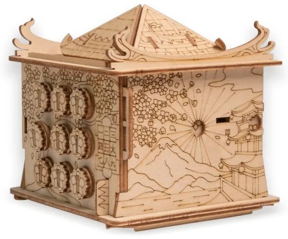 EscapeWelt - Puzzle in legno Casa del drago