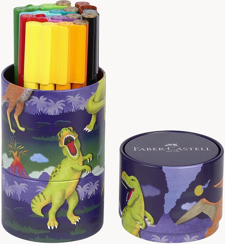 Set di pennarelli colorati Dino 20 pz