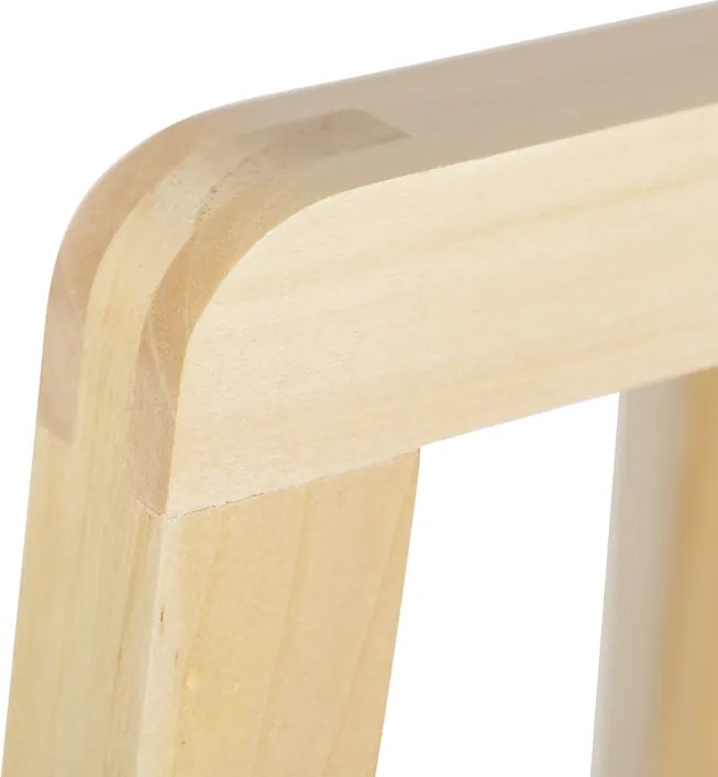 Lampada da terra a treppiede in legno con paralume 50 cm verde - Puros