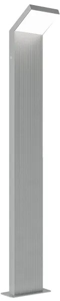 Brilagi - Lampada da esterno RIANO LED/8W/230V argento IP65 80 cm