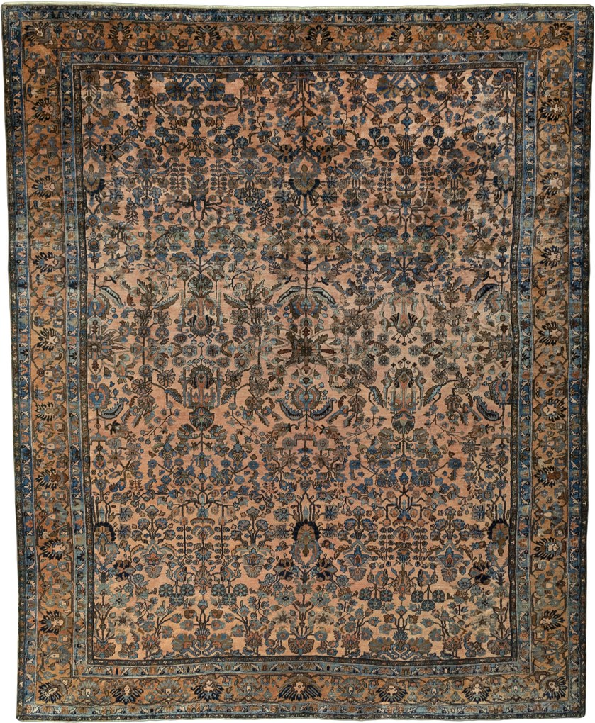 Mehraban Tappeto persiano 410 x 330 Rosso (Iran) Annodato A Mano
