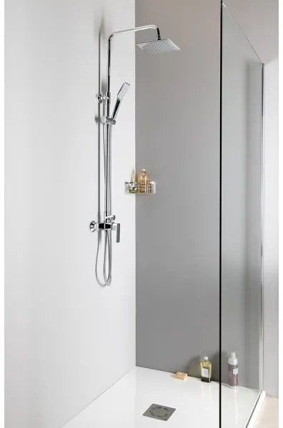 Aqualine - Set doccia con miscelatore FACTOR cromo lucido