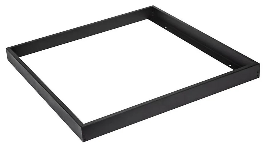Telaio in metallo per l'installazione di pannelli LED 600x600 mm nero