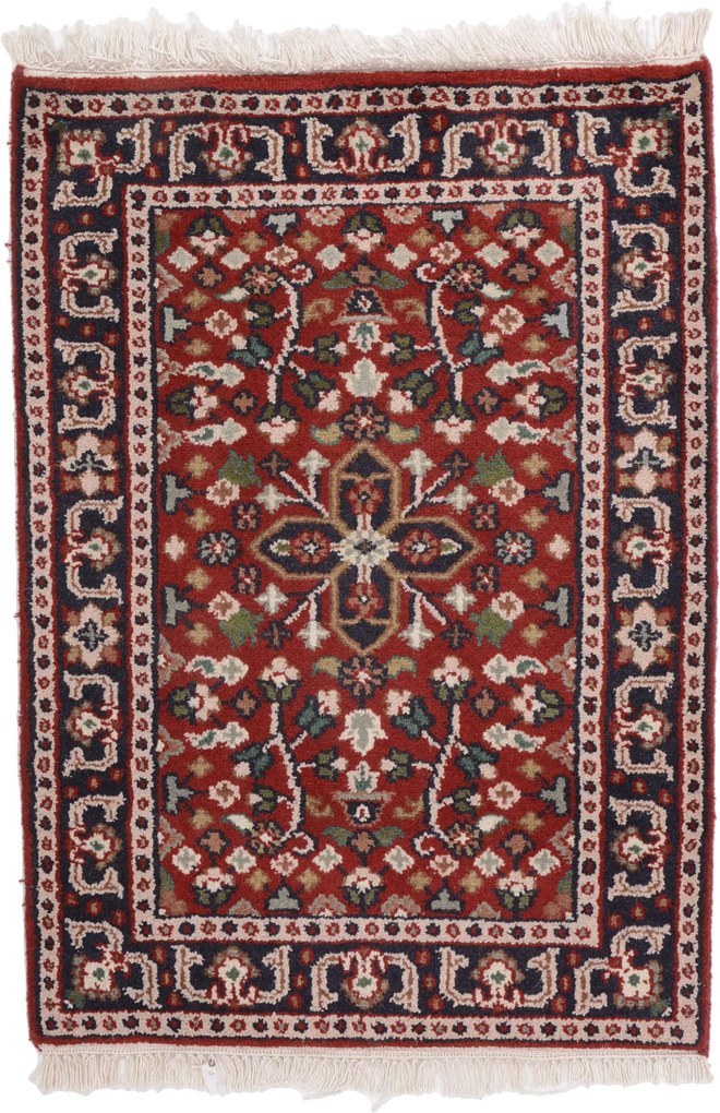 Persian Tappeto 60 x 90 (Indian) Annodato A Mano