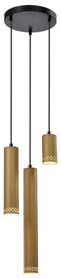 Lampadario su filo TUBO 3xGU10/25W/230V