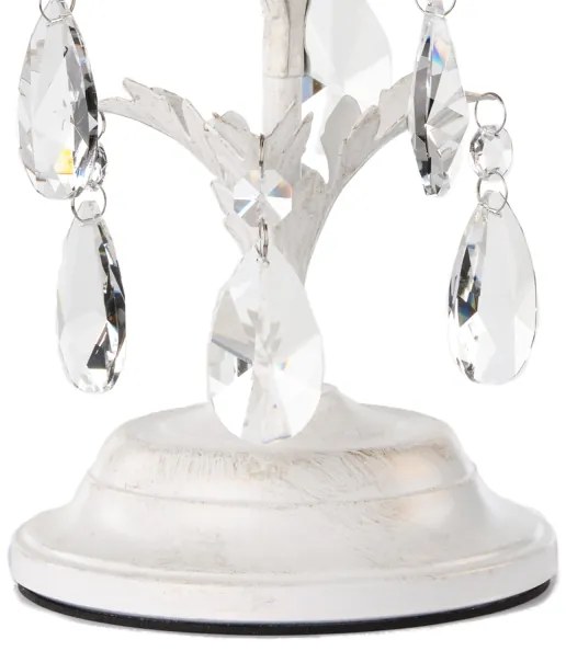 ONLI - Lampada da tavolo TERESA 1xE14/6W/230V bianco