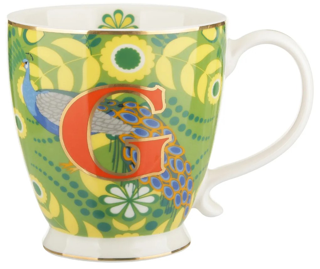 Tazza mug lettera G 450 ml Royal Garden