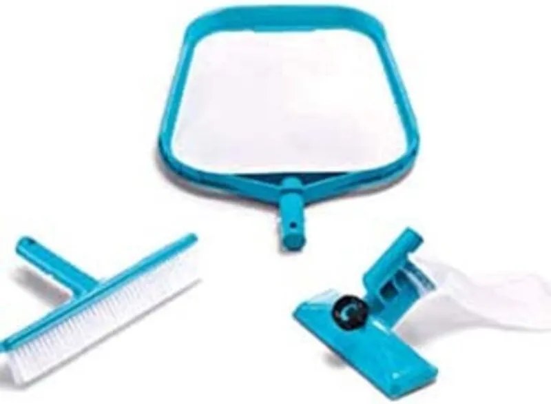 SET DI PULIZIA RETINA, SPAZZOLA E VACUUM peso kg.0,85 (29056) INTEX