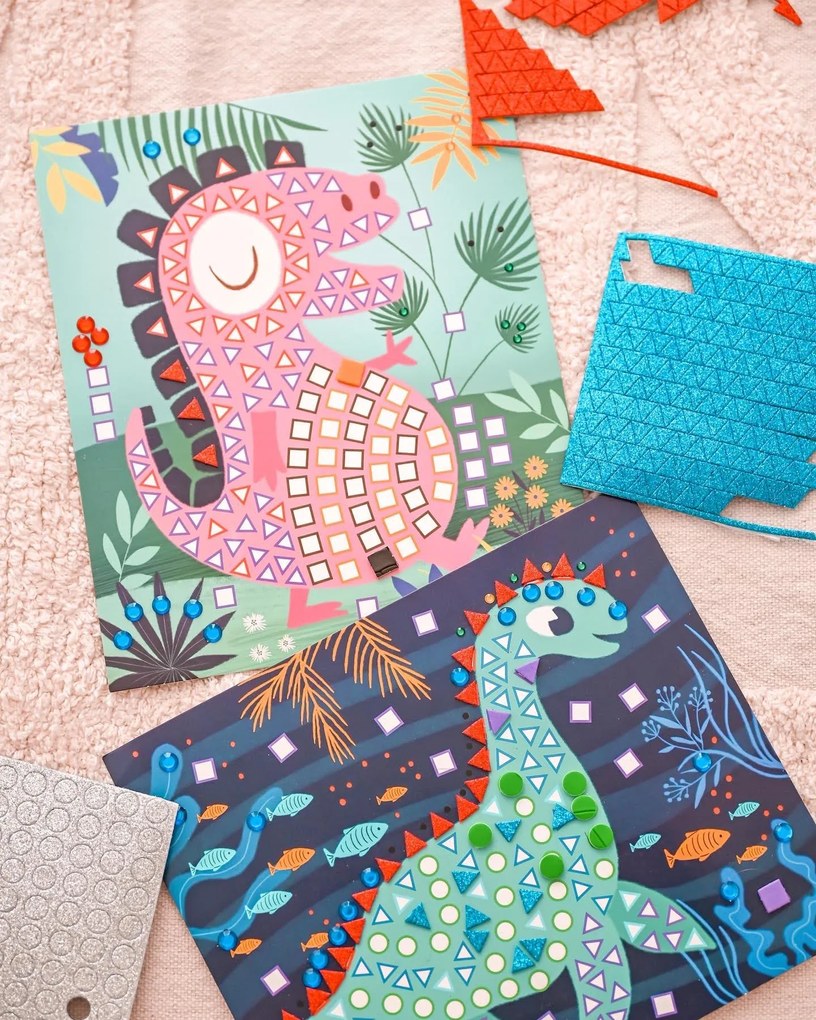 Mosaici di dinosauri