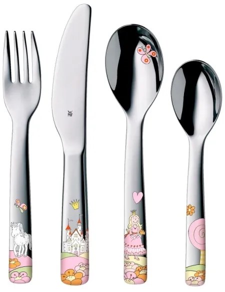 WMF - Set di stoviglie e posate per bambini Principessa Anneli 6pz