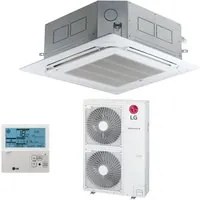 Climatizzatore Condizionatore LG Cassetta a 4 Vie Inverter 48000 Btu UT48F R-32 Wi-Fi Optional con Comando a Filo e Pannello Incluso - Novit