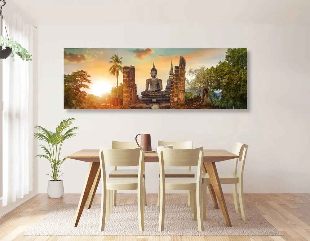 Quadro su tela – Statua di Buddha nel parco Sukhothai