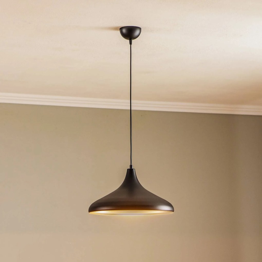 Avonni Lampada a sospensione AV-4106-M8-BSY-36 Nero/Oro Ø 36cm