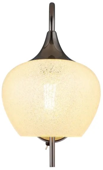 Globo 15548WK - Applique MAXY 1xE27/40W/230V bianco/antracite