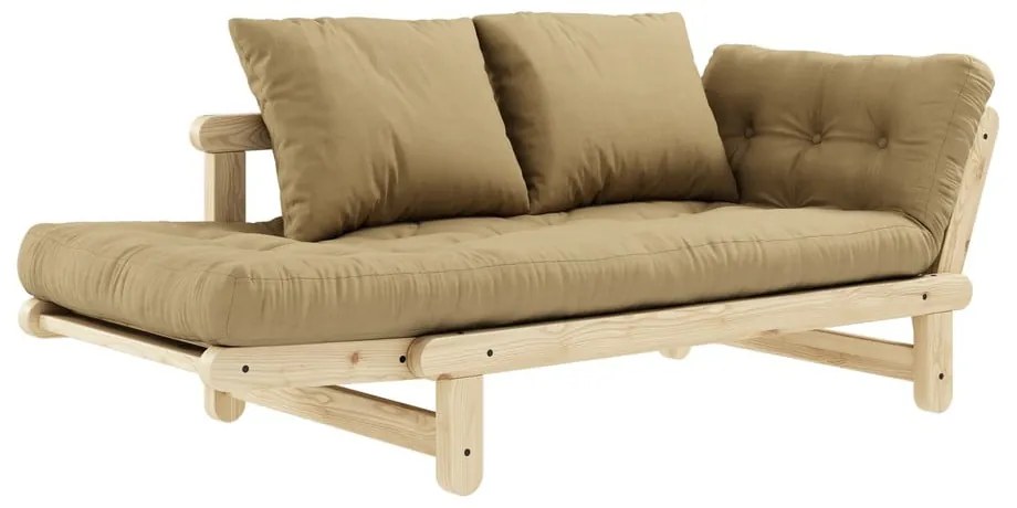 Divano variabile Naturale chiaro/Beige grano Beat - Karup Design