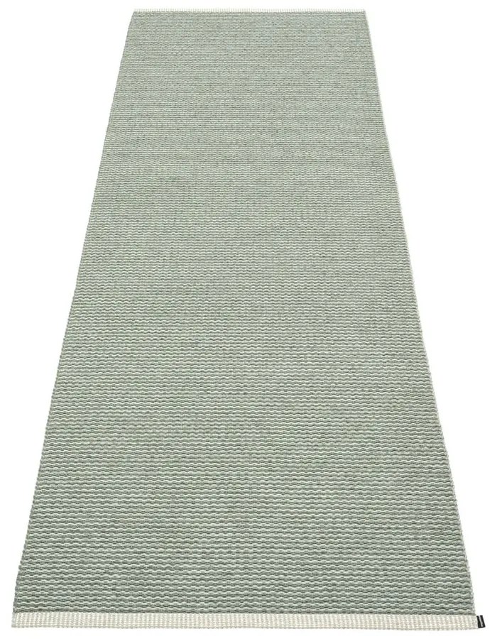 Passatoia da interno/esterno verde chiaro 70x200 cm Mono Sage Army – Pappelina