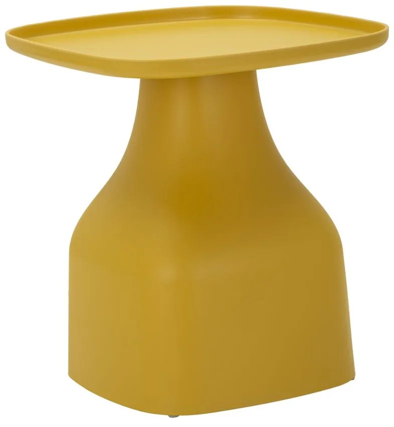 Tavolinetto Gea Giallo Cm 48X48X50 Design Moderno e Funzionale