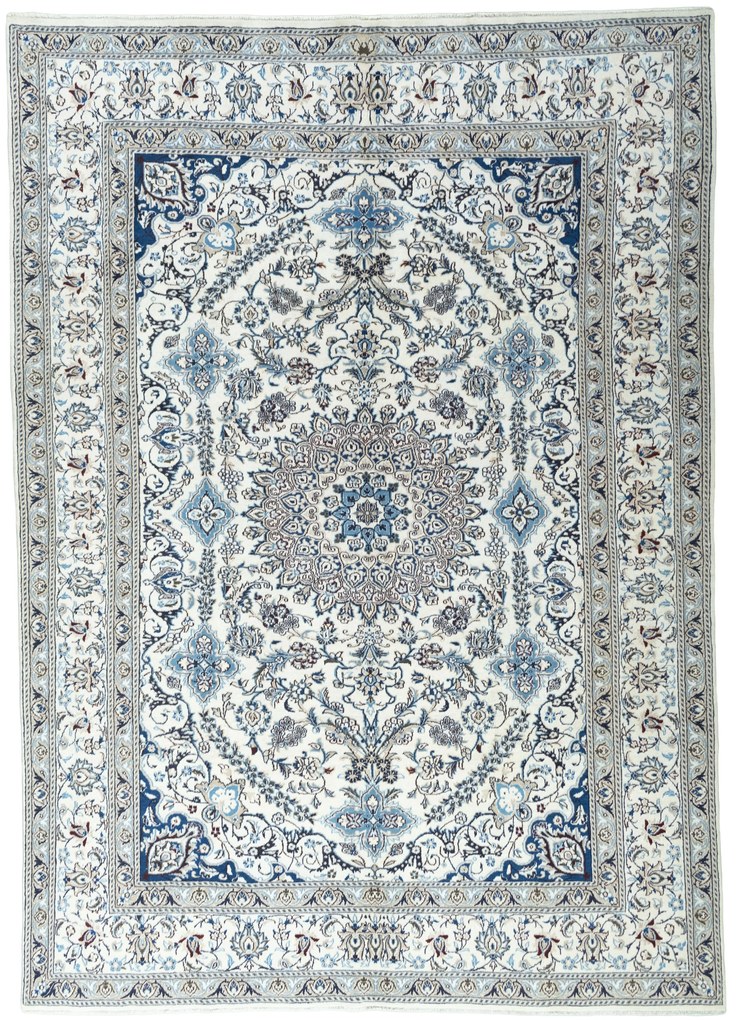 Nain Tappeto persiano 240x330 Beige (Iran) Annodato A Mano