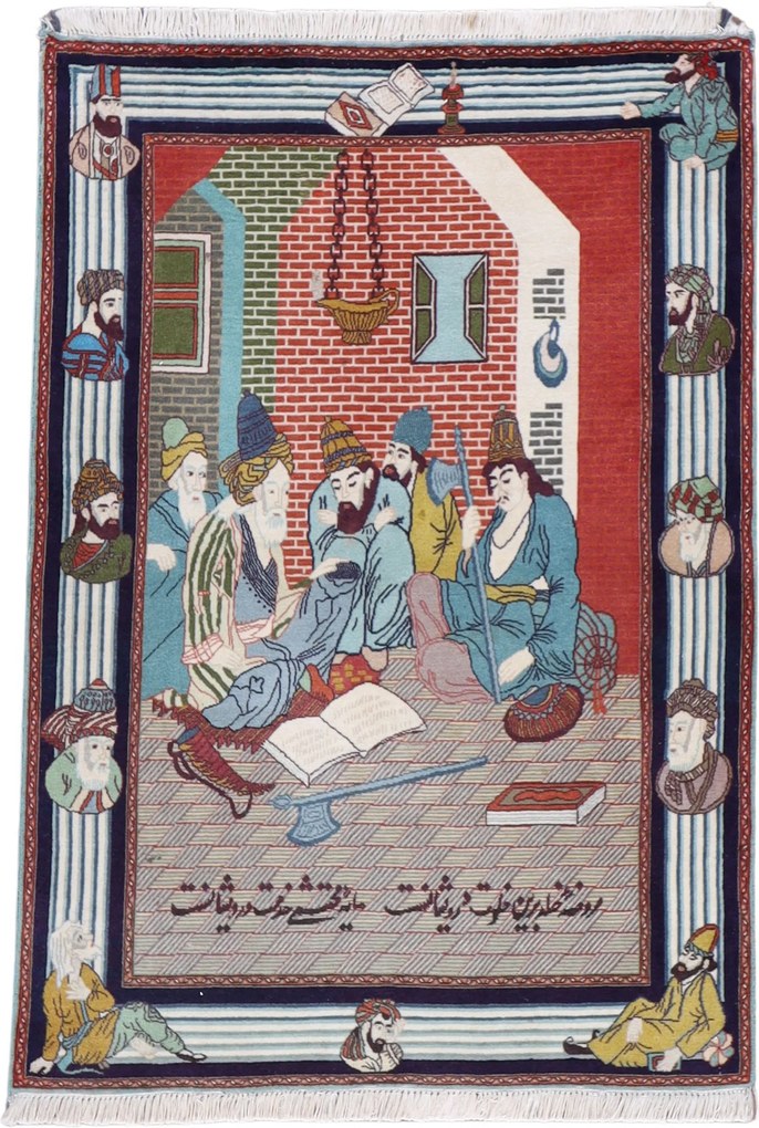 Tabriz Tappeto persiano 100x140 (Iran) Annodato A Mano
