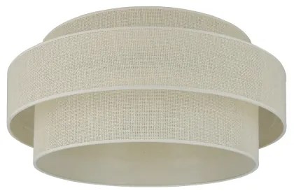 Brilagi - Plafoniera SPACE YUTE LED/12W/230V diametro 50 cm color crema