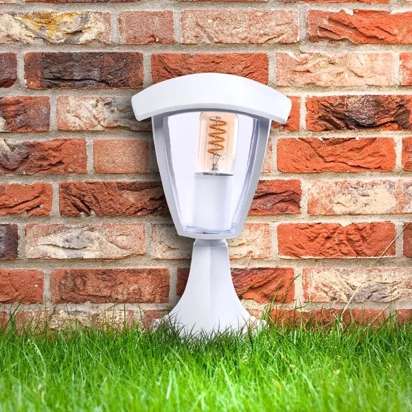 Lampada da esterno FOX 1xE27/40W/230V IP44 bianca