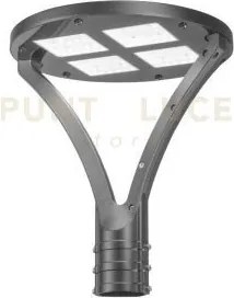 Faro led villa grigio in metallo 100w 14500lm  3000k 420x547mm per ...