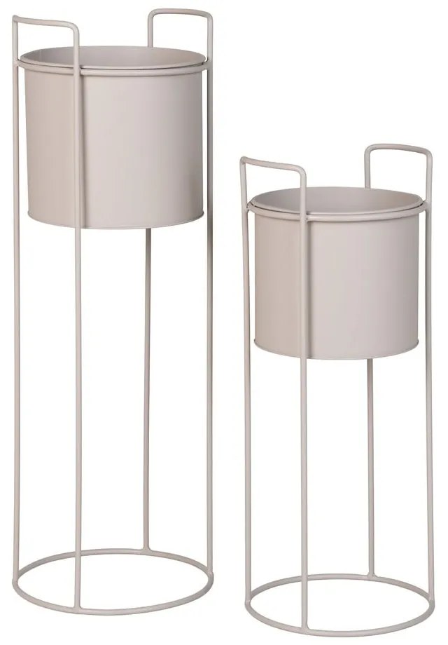 Set di coprivaso in metallo 2 pz ø 21,5 cm Rabo - House Nordic