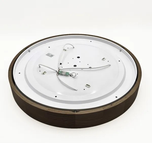 Brilagi - Plafoniera LED CARVALHO 4xE27/60W/230V rovere/noce Ø 57,5 cm