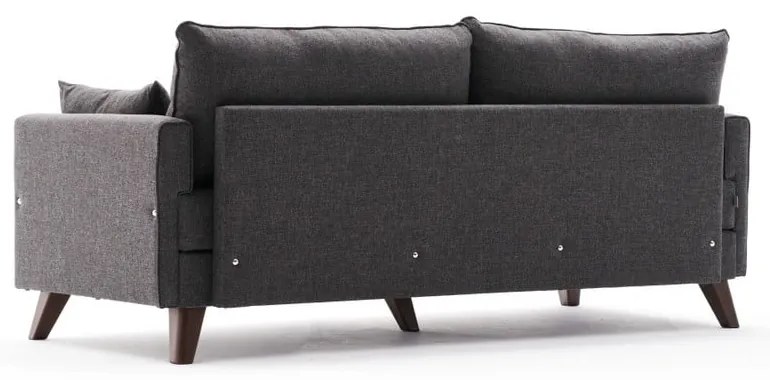 Divano letto antracite 208 cm Bella - Balcab Home