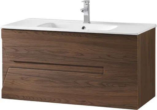 Mobile bagno con 2 cassetti HAITI 80 cm Tek