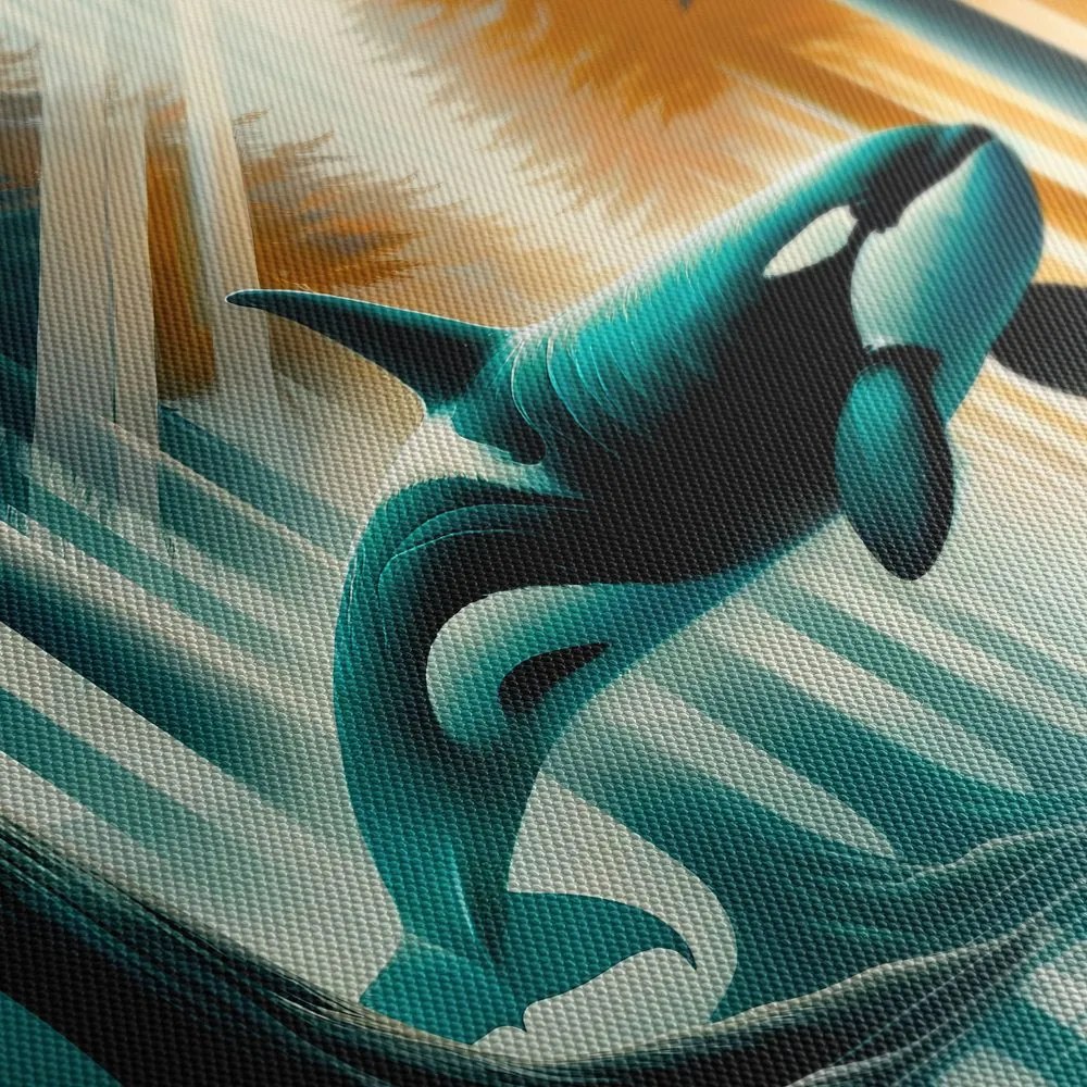 Quadro su tela – Sogno dell’orca