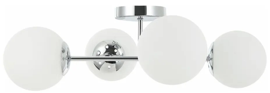 Plafoniera MADDIE 4xE14/5W/230V cromo lucido