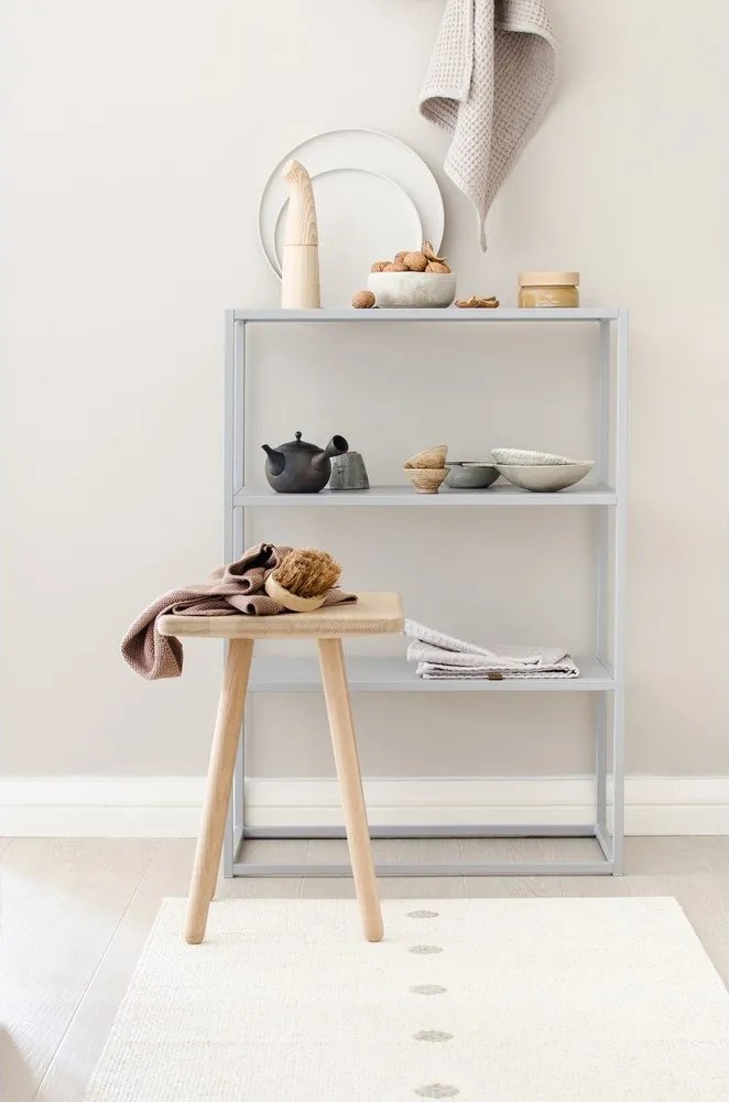 Passatoia da interno/esterno beige/color crema 70x280 cm Peg Linen Vanilla – Pappelina