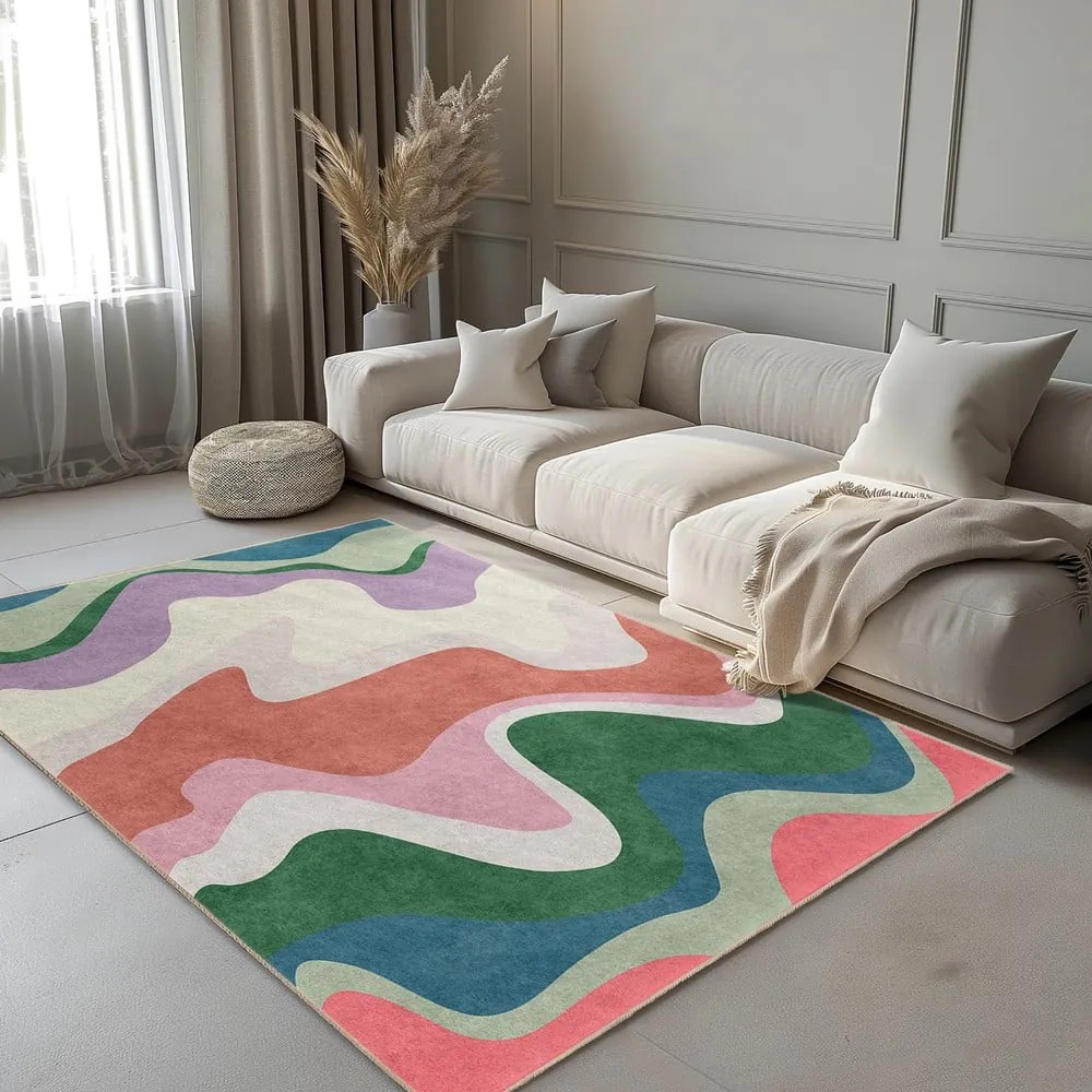 Passatoia lavabile 60x230 cm Squiggly Breeze – Mila Home