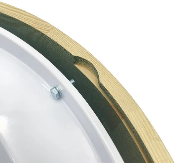 Brilagi - Plafoniera PINO 3xE27/15W/230V pino/verde Ø 47,5 cm