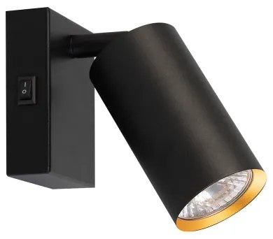 Brilagi -LED dimmerabile faretto da parete orientabile SELE 1xGU10/6,5W/230V nero/oro