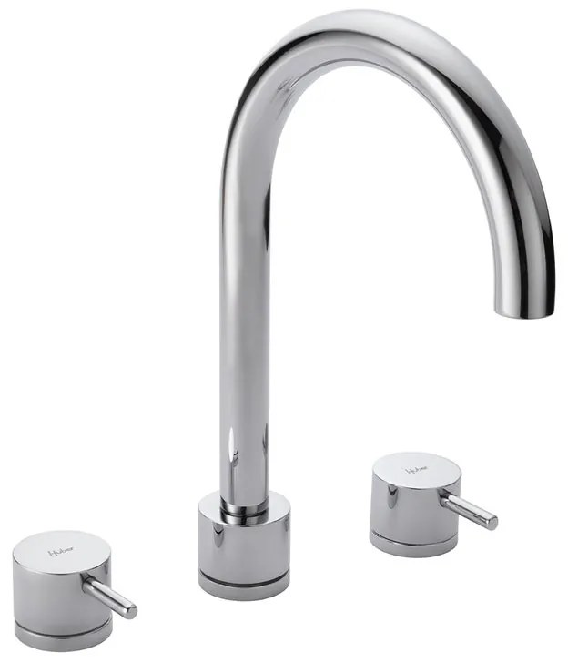 Rubinetto per lavabo Tayrona cromato lucido HUBER H 26 cm