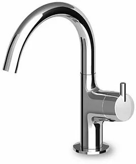 Miscelatore monocomando lavabo con aeratore e scarico cromo Zsb249 Simply beautiful Zucchetti