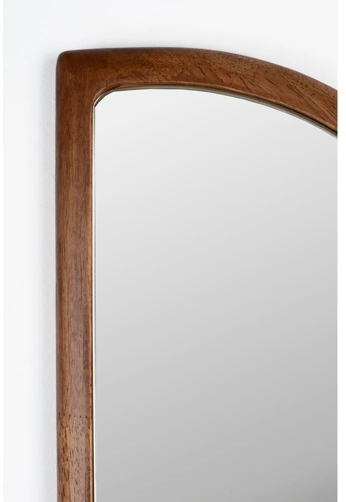 Specchio da parete con cornice in legno 26x120 cm Nyko - White Label