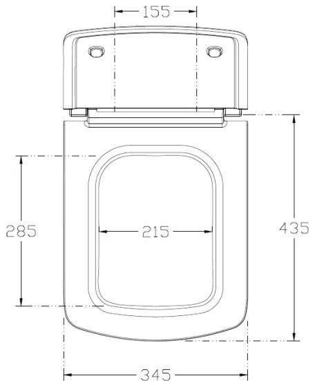Isvea - Sedile per WC SoftClose PURITY bianco