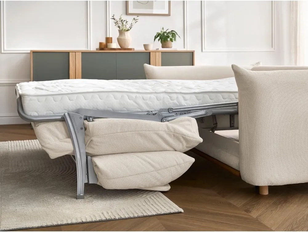 Divano color crema allungabile 214 cm Ernest – Bobochic Paris