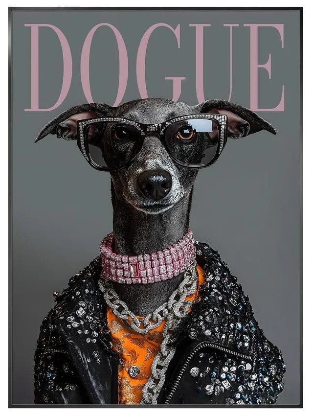 Dipinto 50x70 cm Dogue – Styler