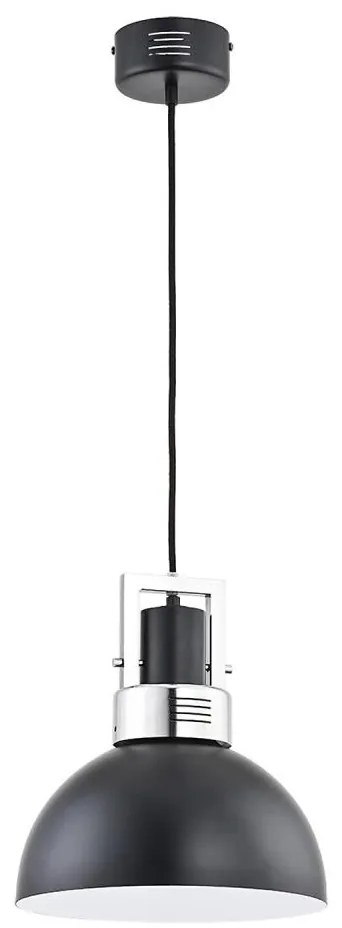 Lampadario a sospensione con filo MEGEN 1xE27/15W/230V nero