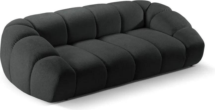 Divano nero 254 cm Diana – Micadoni